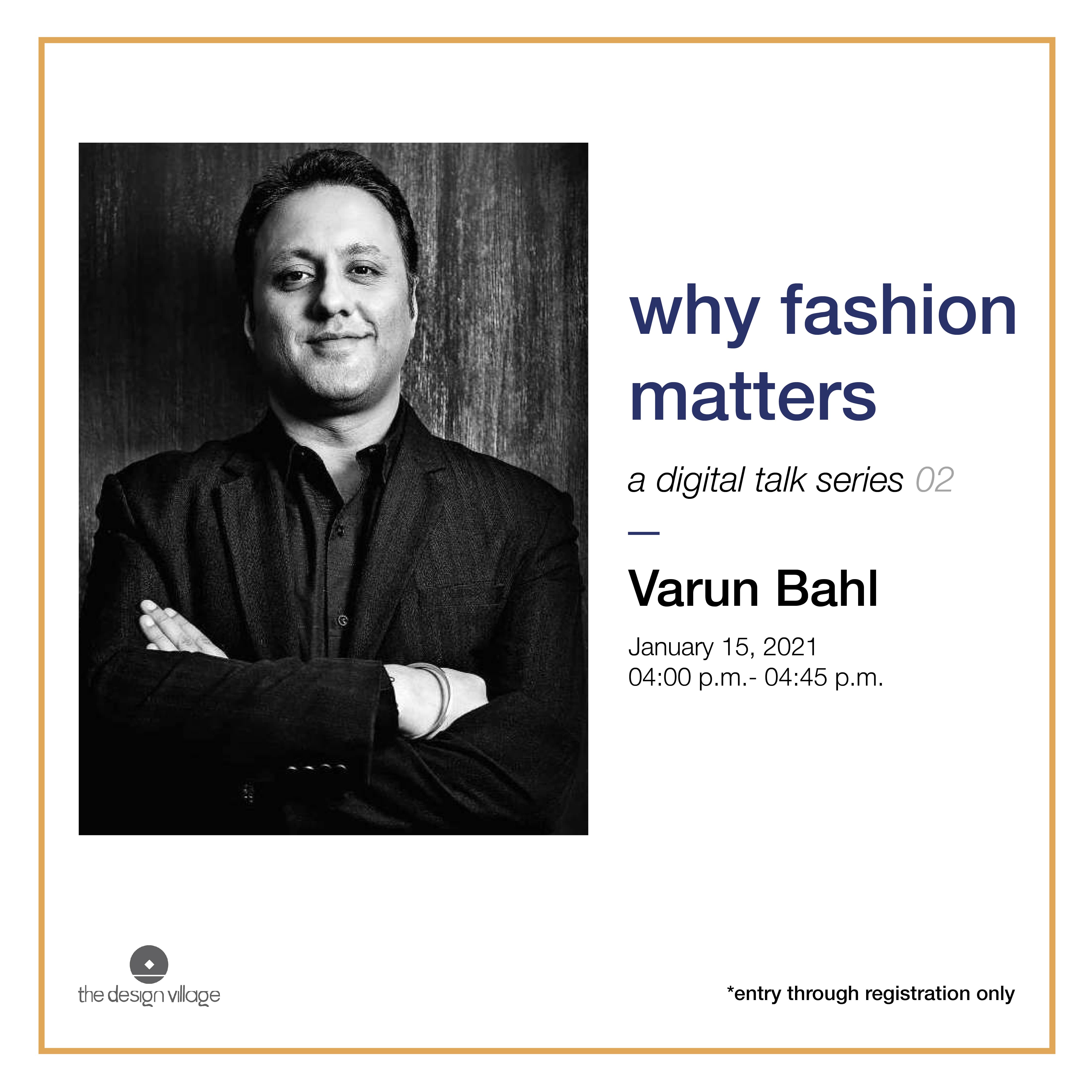 Digital Talk by Varun Bahl at The Design Village-min