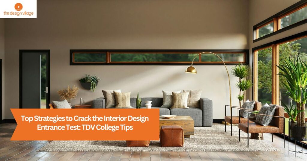 Top Strategies to Crack the Interior Design Entrance Test: TDV College Tips